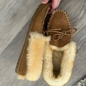 LL bean moccasin slippers
